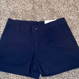 Navy blue Patagonia shorts size 0 NWT